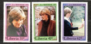 KSIĘŻNA DIANA LIBERIA MI.BL.1250**