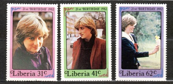 KSIĘŻNA DIANA LIBERIA MI.BL.1250**