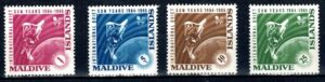 LOT W KOSMOS MALEDIWY MI.147-150**