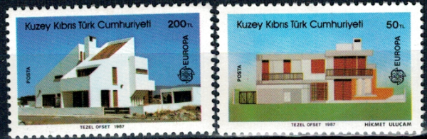 EUROPA CEPT CYPR TURECKI MI.205-206**
