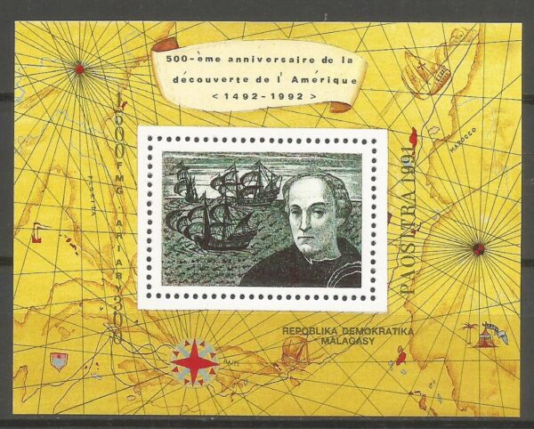 KRZYSZTOF KOLUMB MADAGASKAR MI.BL.165**