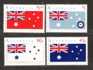 FLAGI AUSTRALIA MI.1233-1236**