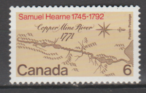 MAPA KANADA MI.480**