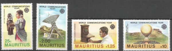 TELEKOMUNIKACJA MAURITIUS MI.558-561**