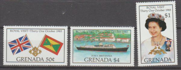 KRÓLOWA ELŻBIETA II GRENADA MI.1413-1415**