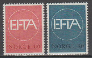 NORWEGIA MI.551-552**