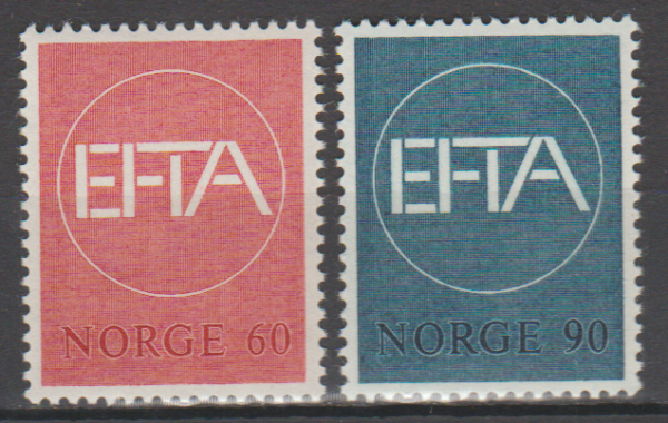 NORWEGIA MI.551-552**