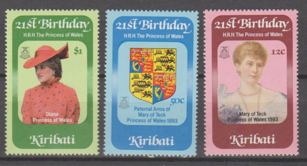 ROCZNICA KIRIBATI MI.402-404**