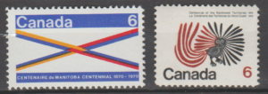 ROCZNICA KANADA MI.448-449**