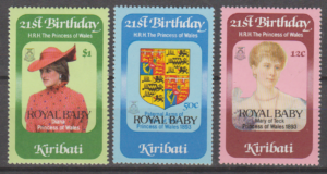 ROCZNICA KIRIBATI MI.405-407**