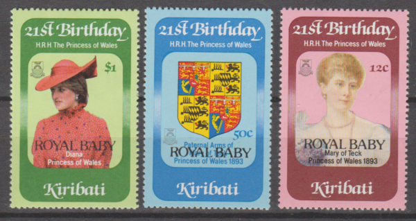 ROCZNICA KIRIBATI MI.405-407**