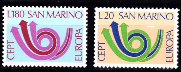 EUROPA SAN MARINO MI.1029-1030**