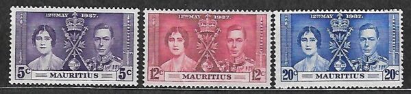 SŁAWNI LUDZIE MAURITIUS MI.200-202**