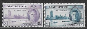 KOLONIE ANGIELSKIE MAURITIUS MI.215-216**