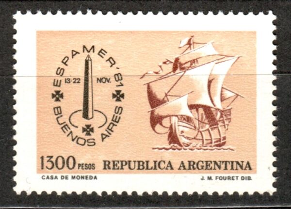 MARYNISTYKA ARGENTYNA MI.1529**