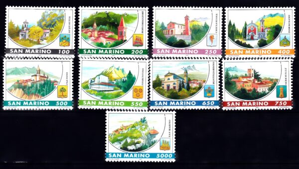 ZAMKI SAN MARINO MI.1704-1712**