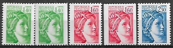 FRANCJA MI.2275-2277A,C,V**