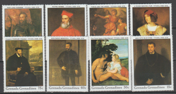 MALARSTWO GRENADA MI.969-976**