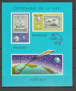 UPU NIKARAGUA MI.BL.81II**