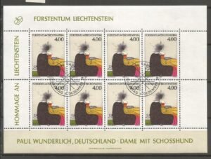 MALARSTWO LIECHTENSTEIN MI.ARK.1123