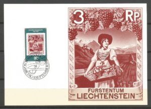 STROJE LUDOWE  LIECHTENSTEIN MI.750