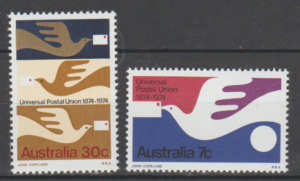 UPU AUSTRALIA MI.557-558**