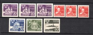 MARYNISTYKA SZWECJA MI.306-310A/D**