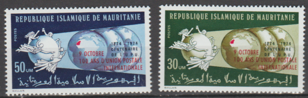 UPU MAURETANIA MI.499-500**