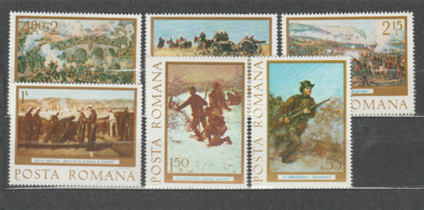 MALARSTWO RUMUNIA MI.3425-3430**
