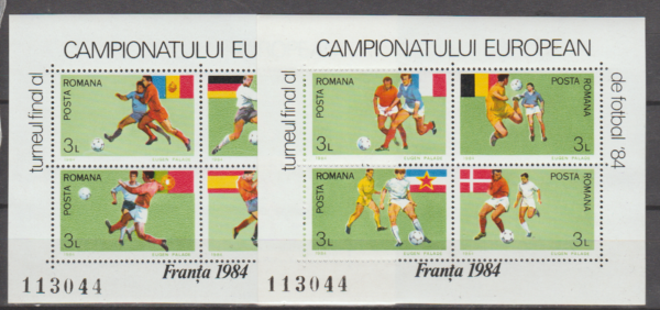 MUNDIAL RUMUNIA MI.BL.205-206**