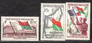 ROCZNICA MADAGASKAR MI.442-444**
