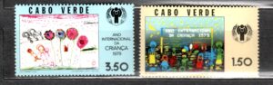 UNICEF CABO VERDE MI.399-400**
