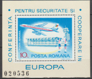 LOTNICTWO RUMUNIA MI.BL.143**