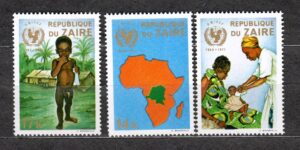 UNICEF ZAIR MI.447-449**