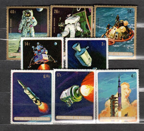 LOT W KOSMOS BURANDI MI.520-527A**