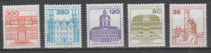 ARCHITEKTURA  BERLIN MI.673-677**