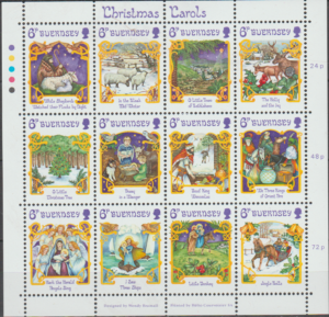 BOŻE NARODZENIE GUERNSEY MI.ARK.373-384**