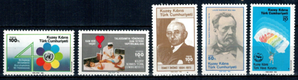 ROCZNICE CYPR TURECKI MI.174-178**