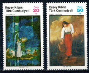 MALARSTWO CYPR TURECKI MI.170-171**