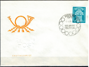 FDC 100LAT TELEFONU DDR MI.2118