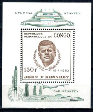 J.F.KENNEDY KONGO MI.BL.8**