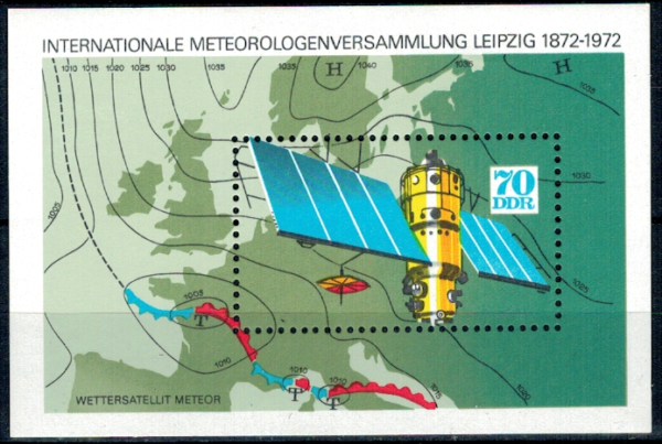 METEOROLOGIA DDR MI.BL.36**