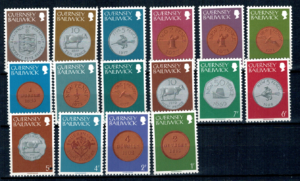 PIENIĄDZE ŚWIATA GUERNSEY MI.173-188**