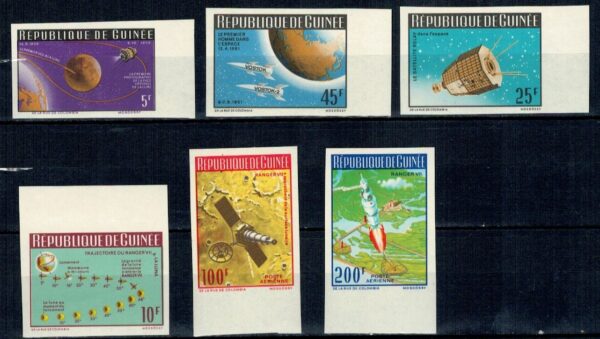 LOT W KOSMOS GWINEA MI.324-329B**