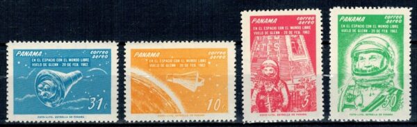 LOT W KOSMOS PANAMA MI.633-636**
