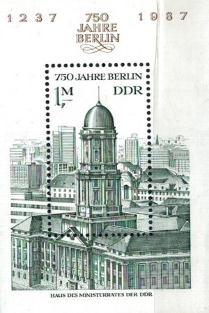 ARCHITEKTURA DDR MI.BL.84**