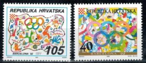 OLIMPIADA SPORTOWA CHORWACJA MI.203-204**