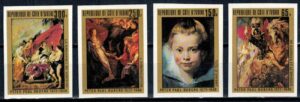 P.RUBENS WYBRZEŻE KOŚCI SŁONIOWEJ MI.537-540B**