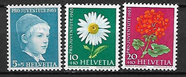 KWIATY SZWAJCARIA MI.786-788x**