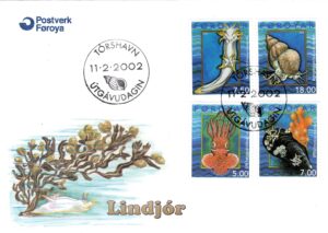 FDC RAFA KORALOWA WYSPY OWCZE MI.417-420